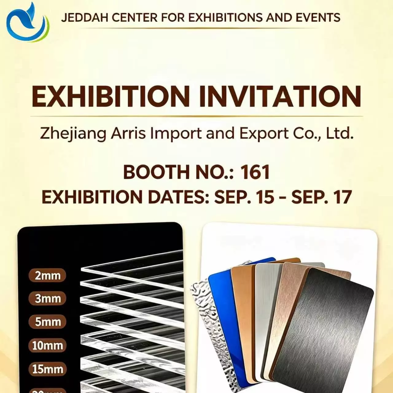 ¡Estamos exponiendo en Jeddah!
