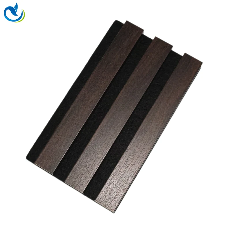 Panel de pared acústica marrón
