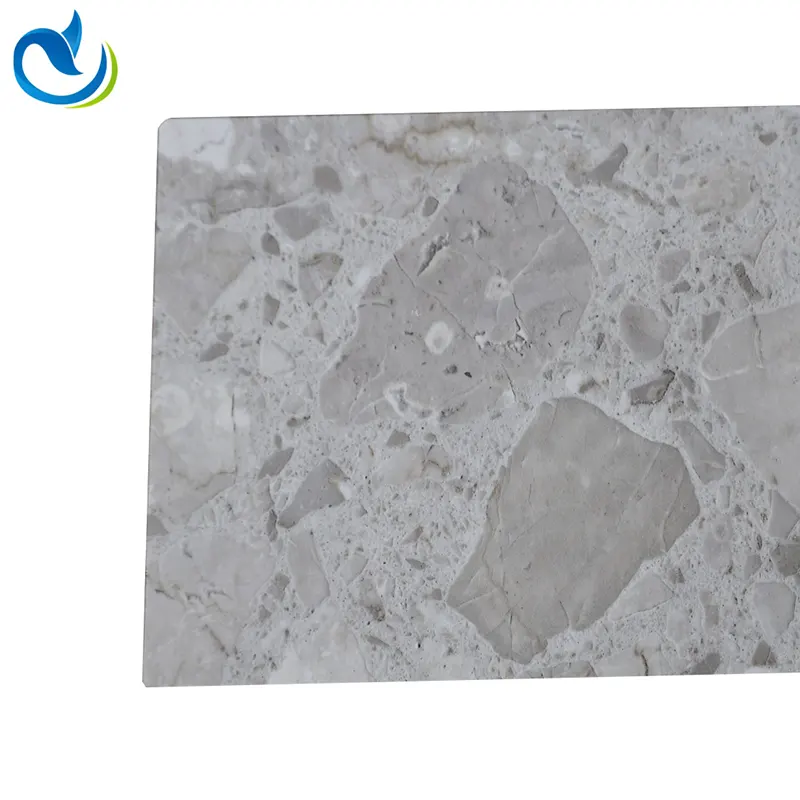 Tablero de pared de cristal de piedra ignífugo SPC