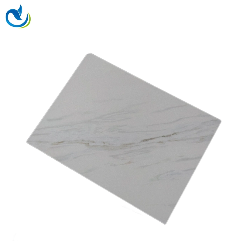 Paneles de pared de mármol de PVC con revestimiento entrelazado