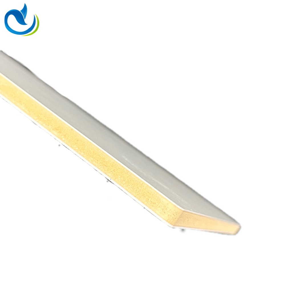 Panel de pared de cristal de carbono impermeable y seguro