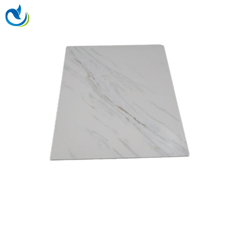 Hoja de pared de mármol de PVC PVC